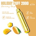 FIZZ BAR Disposable - Mango/Harumanis Mango - 2000 Puffs