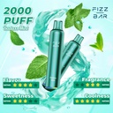 FIZZ BAR Disposable - Mint/Badass Mint - 2000 Puffs