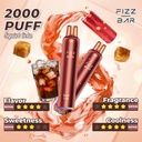 FIZZ BAR Disposable - Cola/Squirt Cola - 2000 Puffs