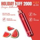 FIZZ BAR Disposable - Watermelon/Crimson Watermelon - 2000 Puffs