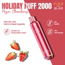 FIZZ BAR Disposable - Strawberry/Poison Strawberry - 2000 Puffs