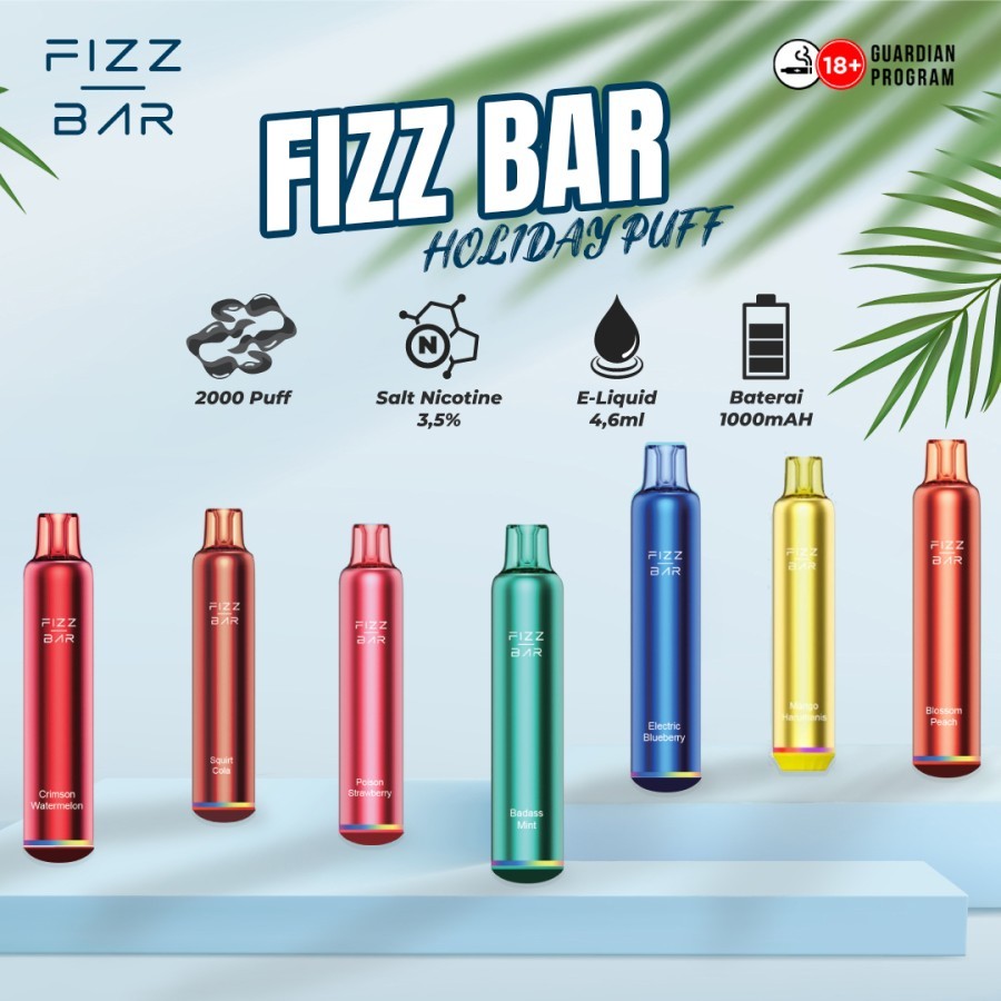 FIZZ BAR Disposable Starter Kit (gratis lanyard)