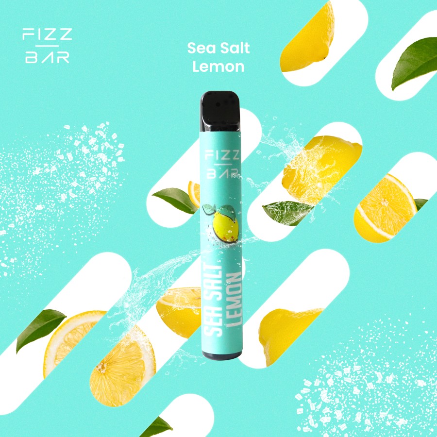 FIZZ BAR Disposable - Rasa Sea Salt Lemon - 800 Puff