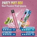 FIZZ BAR Disposable - Rasa Kiwi Passion Fruit Guava 800 Puffs