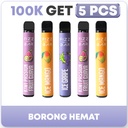FIZZ BAR Disposable Pods 800 Puff - Paket Hemat (100k Get 5 pcs)