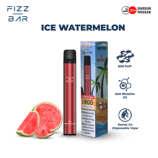 FIZZ BAR Disposable - Rasa Ice Watermelon - 800 Puff